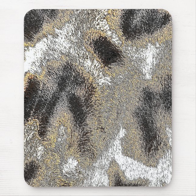 GIRAFFE SKIN PATTERN MOUSE MAT (Front)