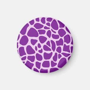 Giraffe Skin Purple Texture-23324 Magnet
