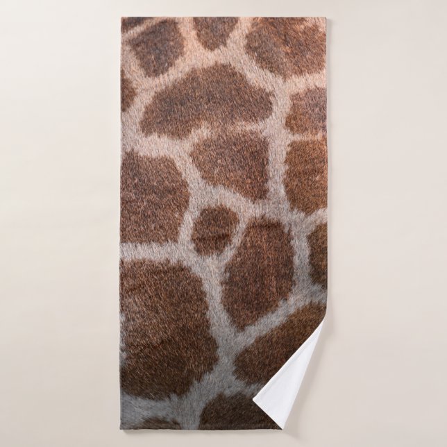 Giraffe skin texture bath towel (Bath Towel)