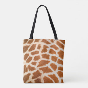 Giraffe Skin Texture Realistic Pattern-14425 Tote Bag