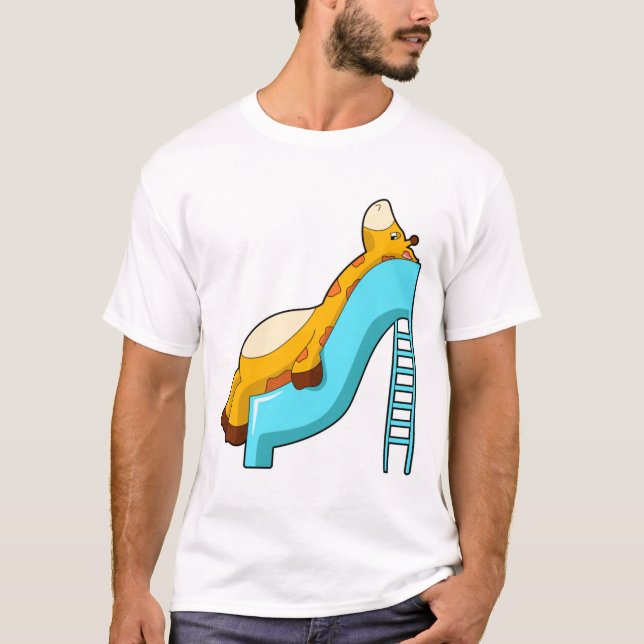 Giraffe Slide T-Shirt (Front)