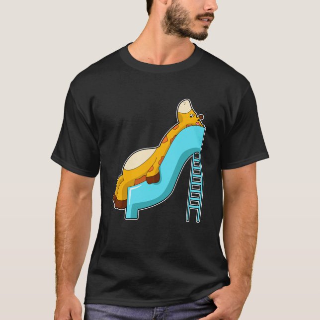 Giraffe Slide T-Shirt (Front)
