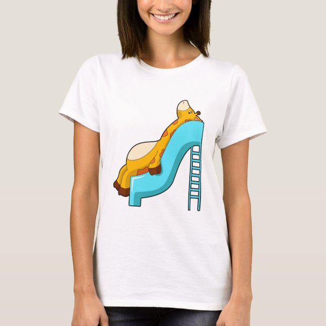 Giraffe Slide T-Shirt (Front)