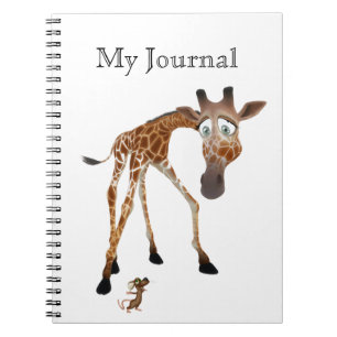 Giraffe Spiral Notebook