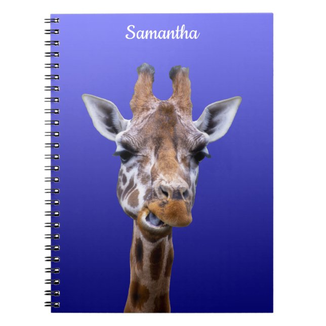 Giraffe Spiral notebook (Front)