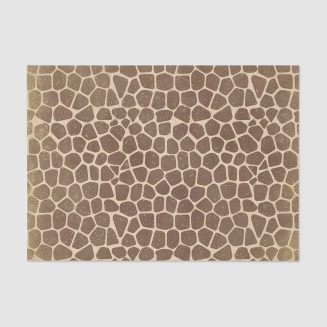 Giraffe Spot Pattern Tissue Paper (Front)
