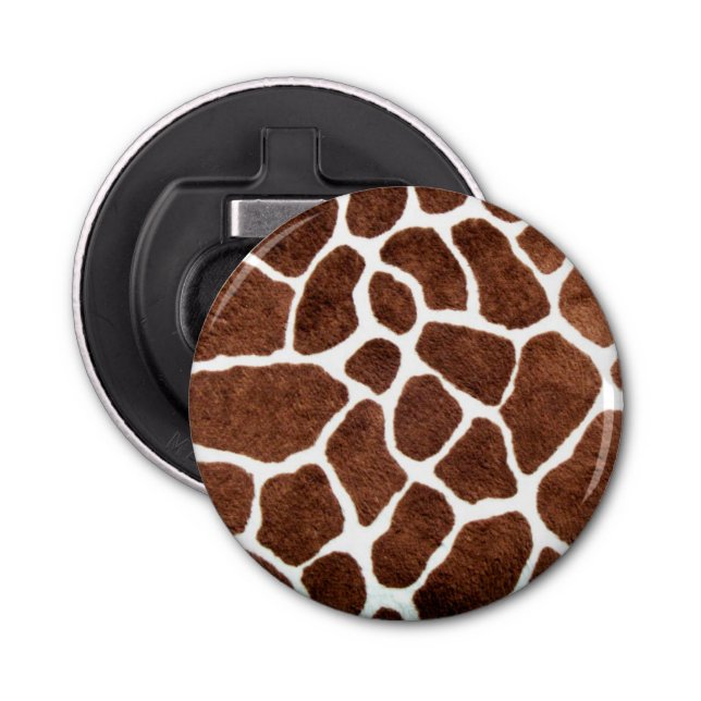 Giraffe spots bottle opener (Front)