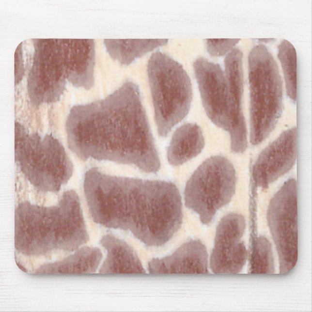 Giraffe Spots Pattern Mousepads (Front)