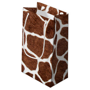 Giraffe spots small gift bag