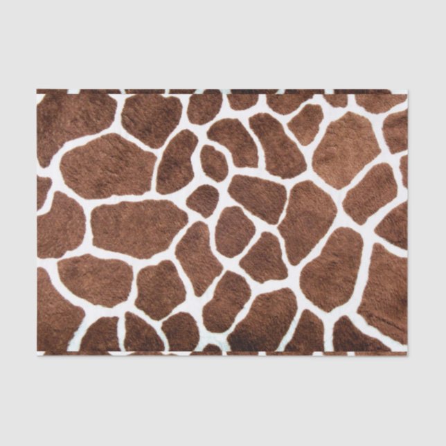 Giraffe spots tissue paper (Front)