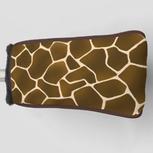 Giraffe Spots Wild Safari Animal Skin Print Golf Head Cover