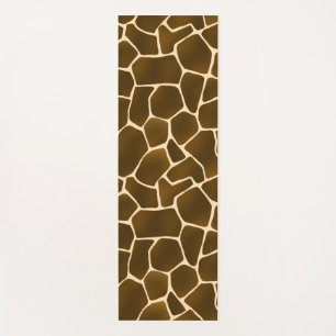 Giraffe Spots Wild Safari Animal Skin Print Yoga Mat