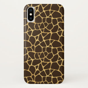 Giraffe Spotted Background iPhone X Case