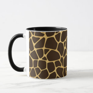 Giraffe Spotted Background Mug