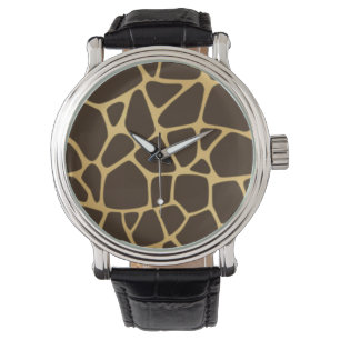 Giraffe Spotted Background Watch