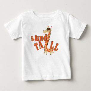 Giraffe Stand Tall Baby T-Shirt