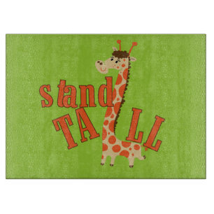 Giraffe Stand Tall Cutting Board
