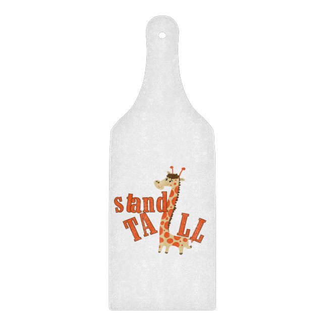 Giraffe Stand Tall Cutting Board (Front)