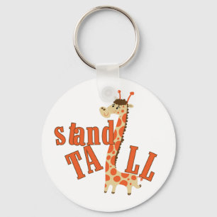 Giraffe Stand Tall Key Ring