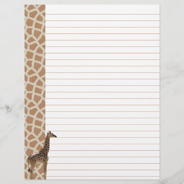 Giraffe Stationary (Front)