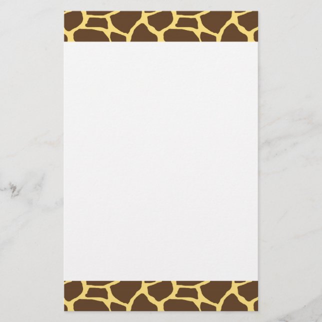 Giraffe Stationery (Front)