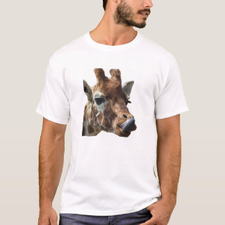 Giraffe Sticking its tongue out T-Shirt