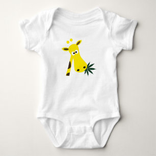 Giraffe Stoned Baby Bodysuit