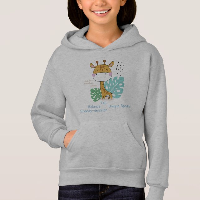 Giraffe - Tall Animal - Educate kids (Front)