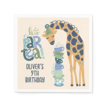 Giraffe Tea Party Kids Birthday Party