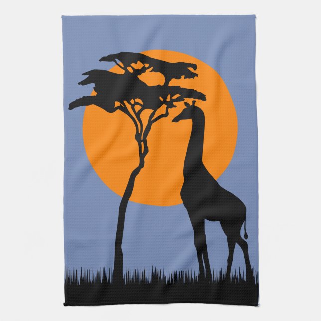 Giraffe Tea Towel (Vertical)