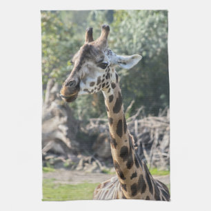 Giraffe Tea Towel