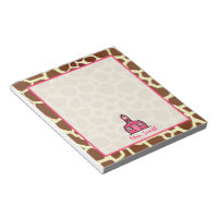 Giraffe Teacher Notepad