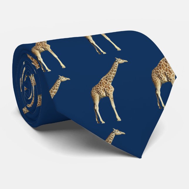 Giraffe Tie (Rolled)