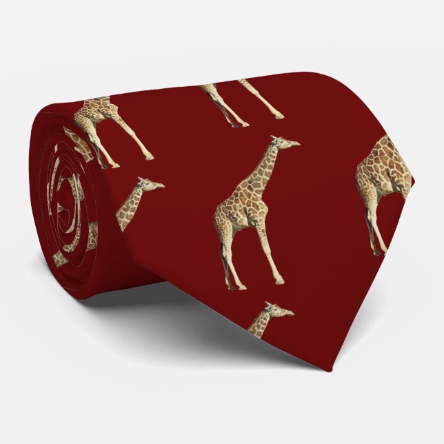 Giraffe Tie (Rolled)