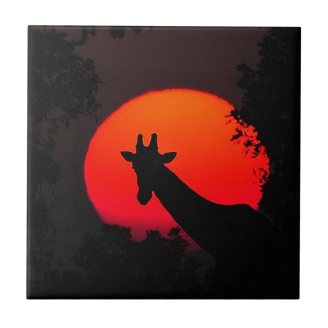 Giraffe Tile (Front)