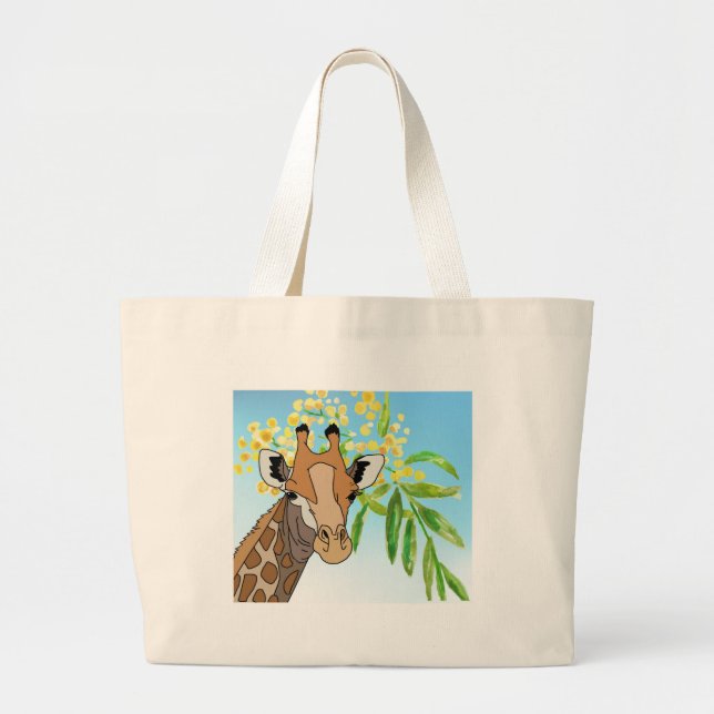 Giraffe Tote Bags  (Front)