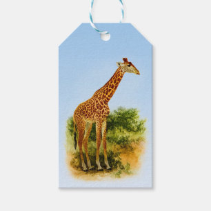 Giraffe Vintage 1912 Gift Tags