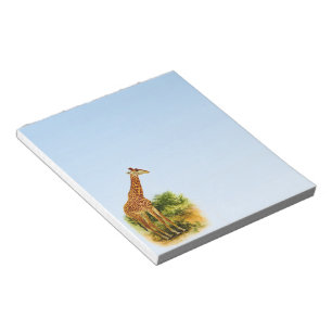 Giraffe Vintage 1912 Notepad