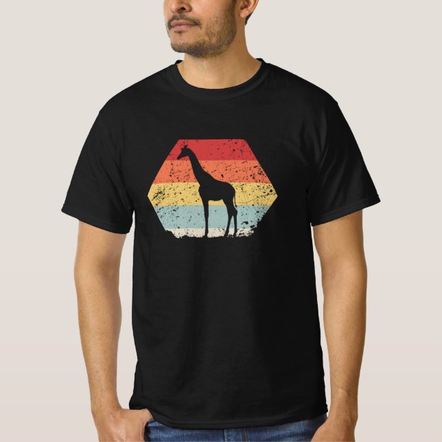 Giraffe Vintage T-Shirt (Front)