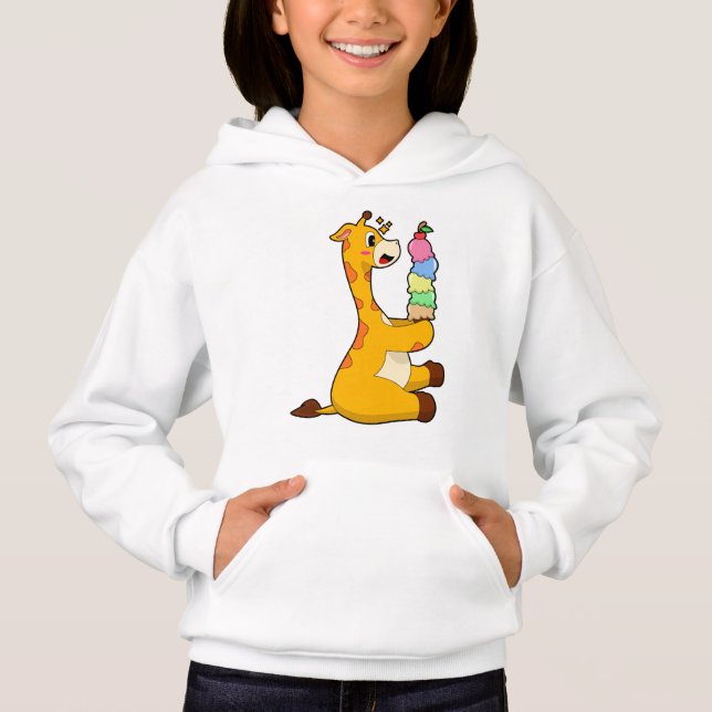 Giraffe Waffle ice cream (Front)
