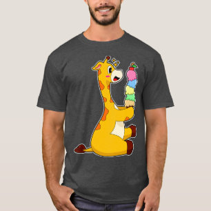 Giraffe Waffle ice cream T-Shirt