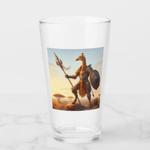 Giraffe warrior glass