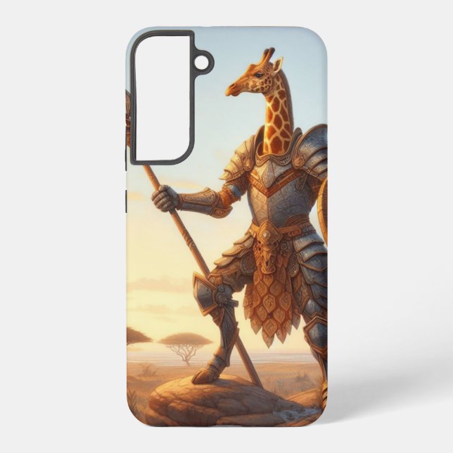 Giraffe warrior samsung galaxy s22+ case (Back)