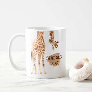 Giraffe Watch 2017 - Looking out Mug