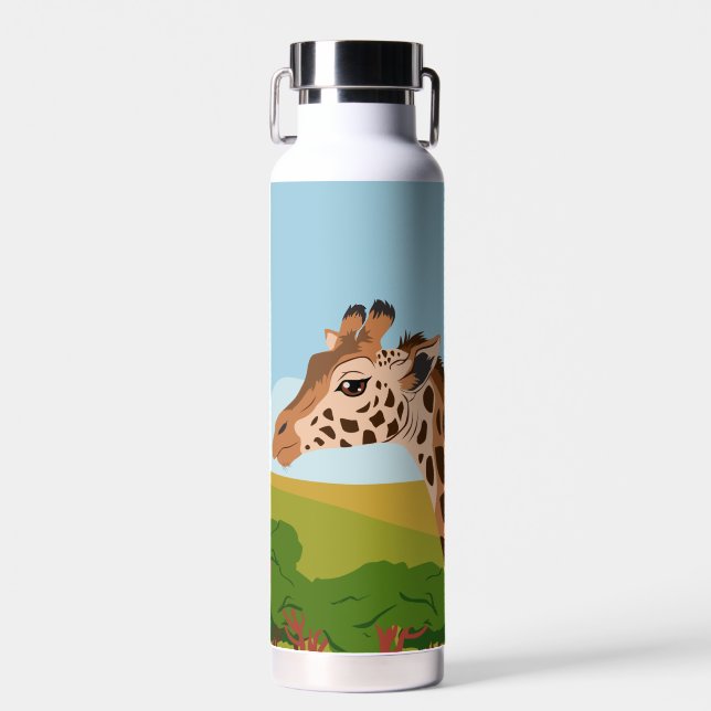 Giraffe Water Bottle (Front)