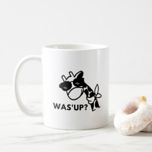 Giraffe What's Up Coffee Mug