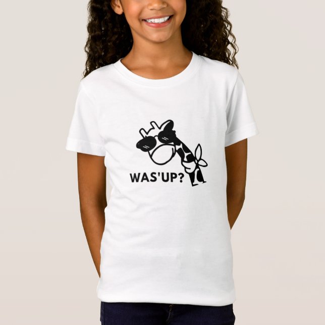 Giraffe What's Up T-Shirt (Front)