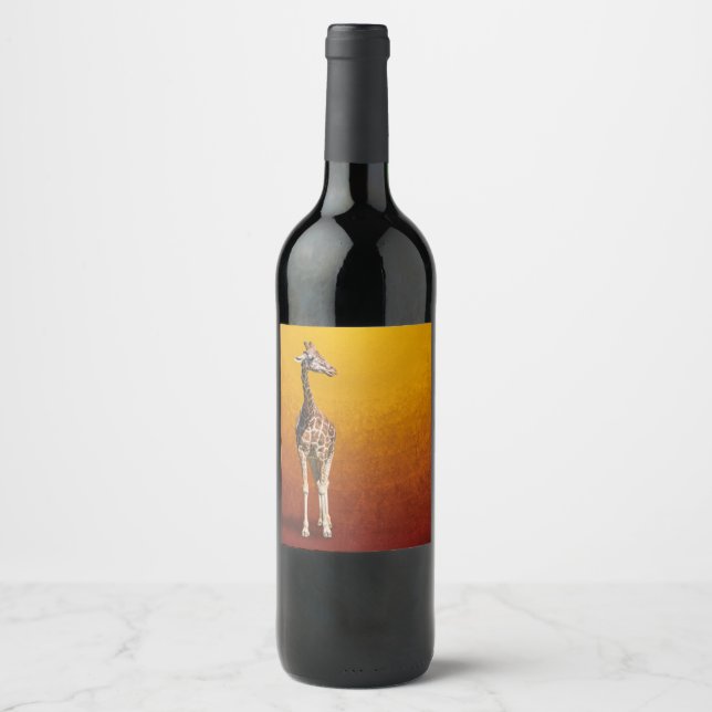 GIRAFFE WINE LABEL (Front)