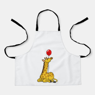 Giraffe with Balloon Apron