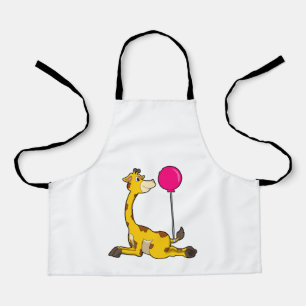 Giraffe with Balloon Apron